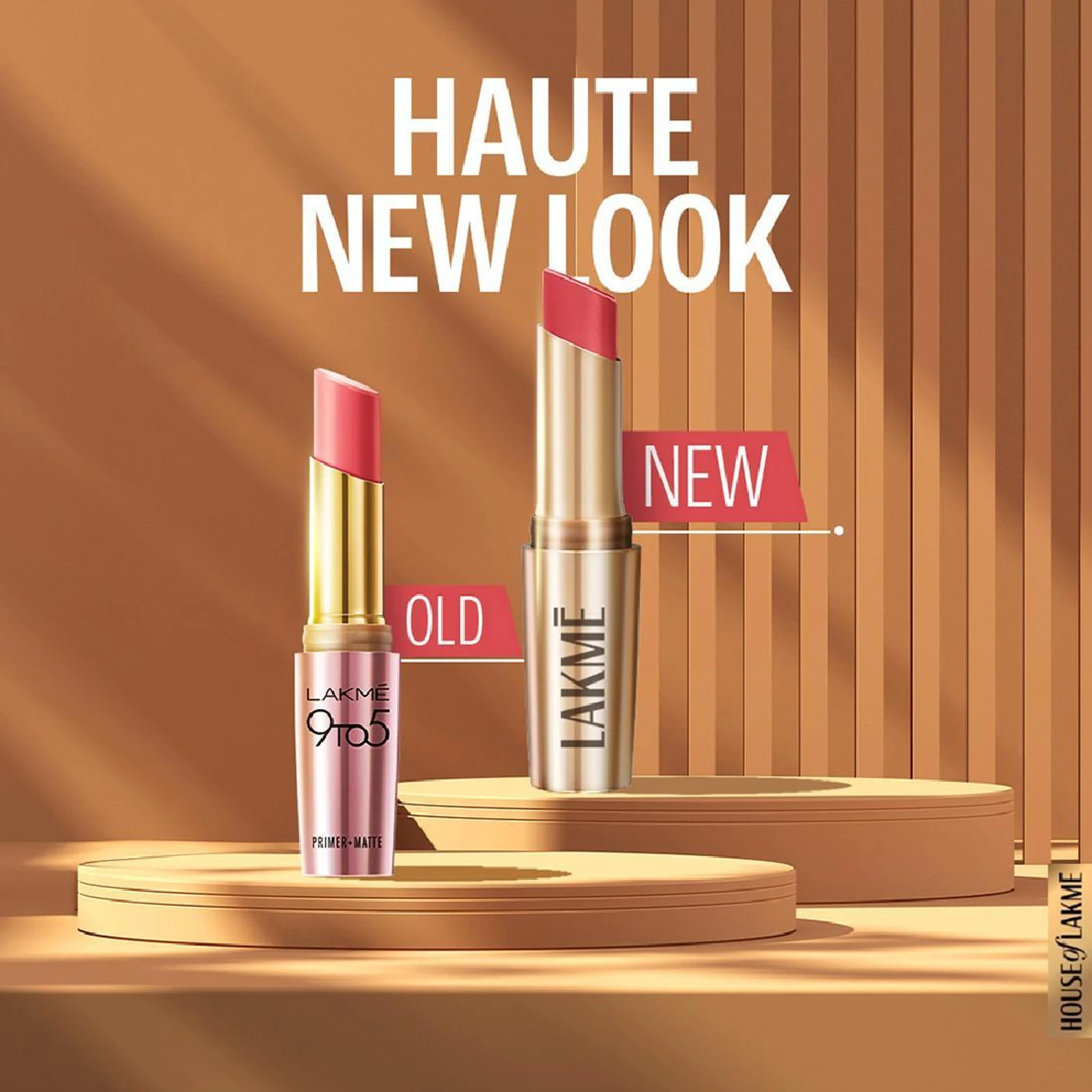 Lakmé 9TO5 Primer + Matte Lip Color (Nude Touch, 3.6 g)